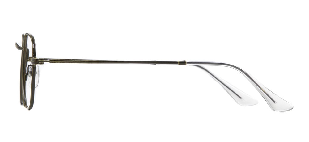 BENX PREMIUM Eyeglasses Teenage Man,Woman,Unisex Geometrical Full-Rimmed Metal Unfiltered BXMTL 7010.50-C.54